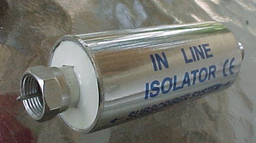 make a ground isolator